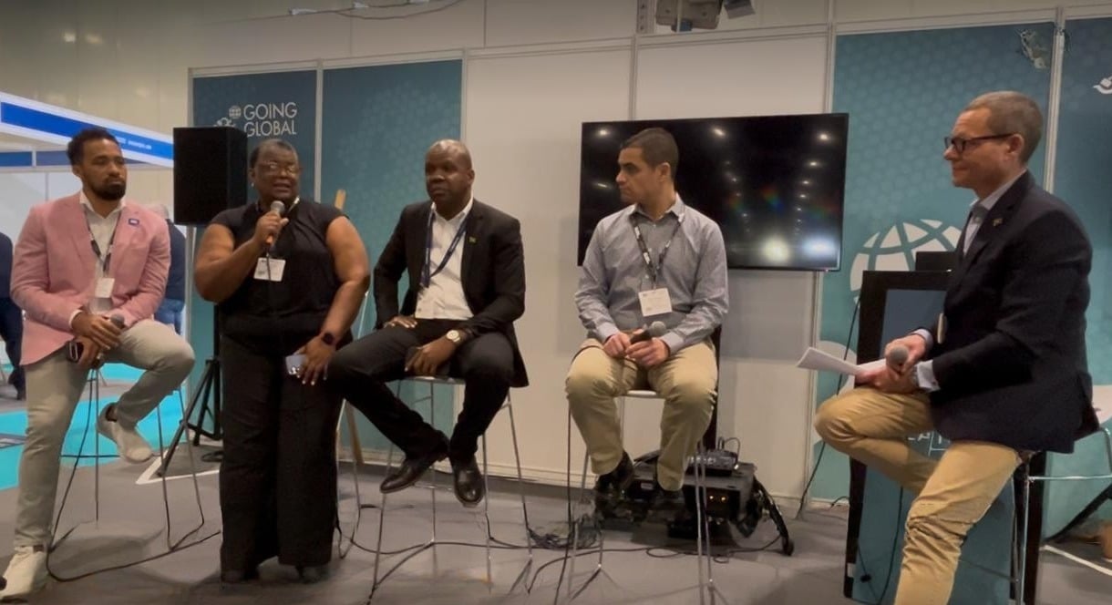 ADVANTUM team presenting Jamaica as a destination for outsourced IT services