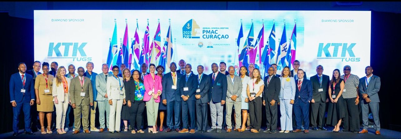 Caribbean port leaders and stakeholders at the 25th PMAC AGM