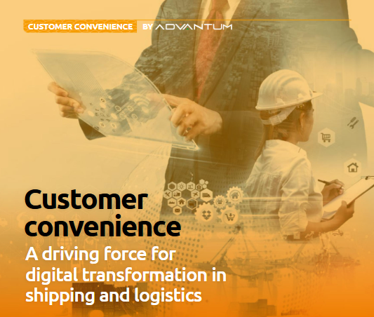 Customer convenience and digital transformation in shipping and logistics